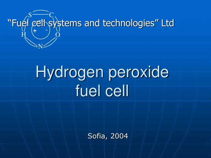 hydrogen peroxide fuel cell