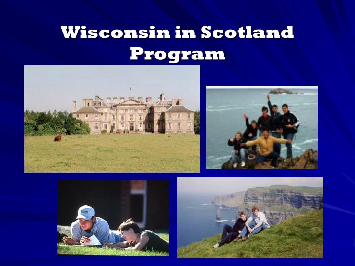 wisconsin in scotland program