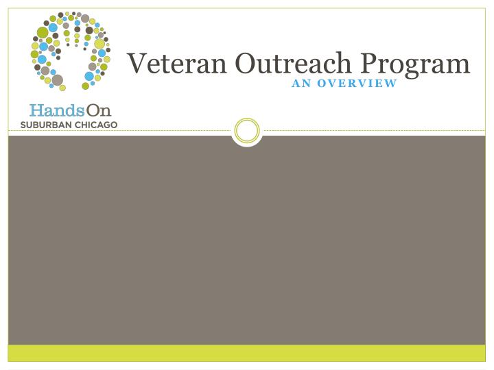 veteran outreach program