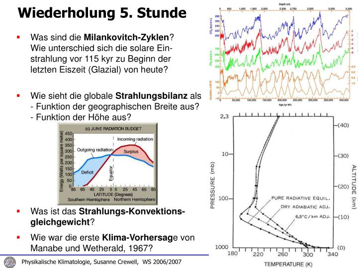 wiederholung 5 stunde