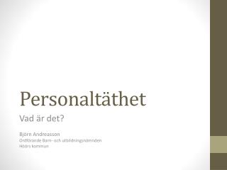 personalt thet