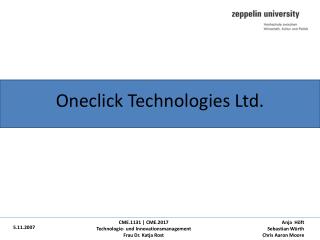 Oneclick Technologies Ltd.
