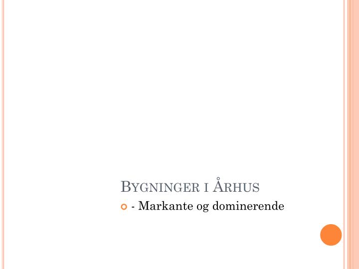 bygninger i rhus