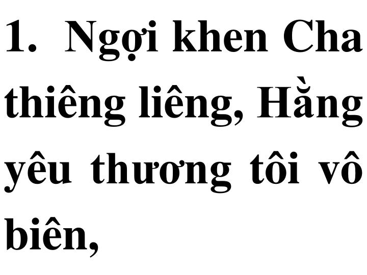 1 ng i khen cha thi ng li ng h ng y u th ng t i v bi n