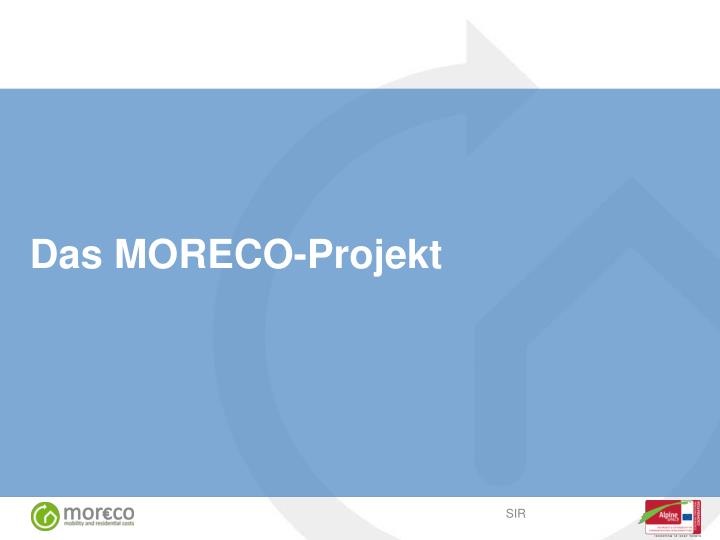 das moreco projekt