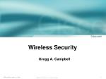 Wireless Security - slide 1