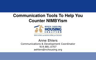 Communication Tools To Help You Counter NIMBYism