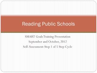 Reading Public Schools