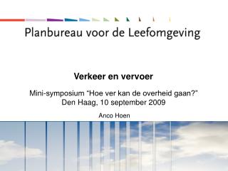 verkeer en vervoer