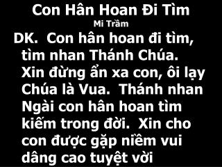 con h n hoan i t m mi tr m