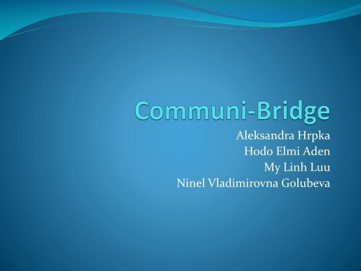 communi bridge