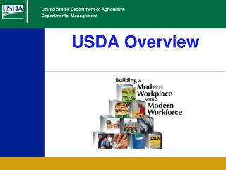 USDA Overview