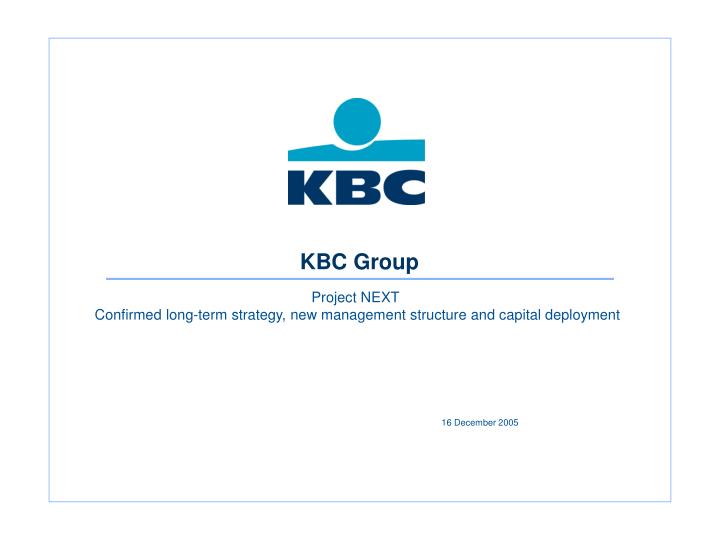 kbc group