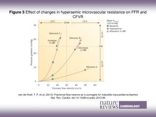 Figure 5 Effect of changes in hyperaemic microvascular resistance on FFR and CFVR