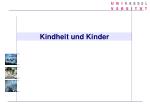 Kindheit und Kinder - slide 1