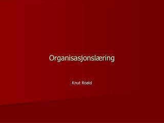 organisasjonsl ring
