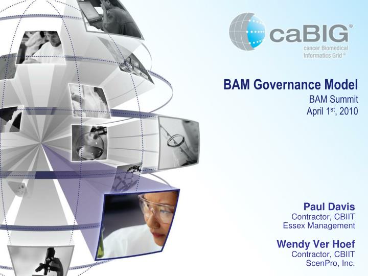 bam governance model bam summit april 1 st 2010