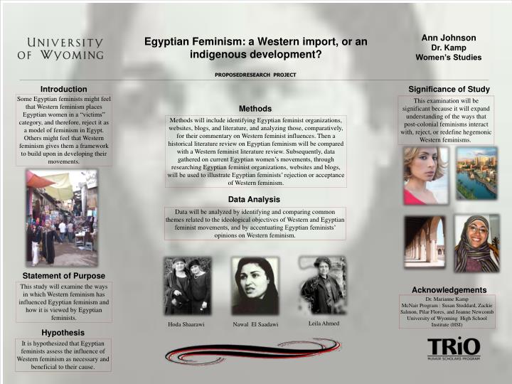 egyptian feminism a western import or an indigenous development