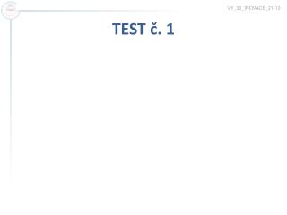 test 1