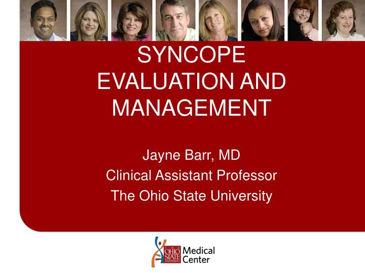 syncope evaluation and management