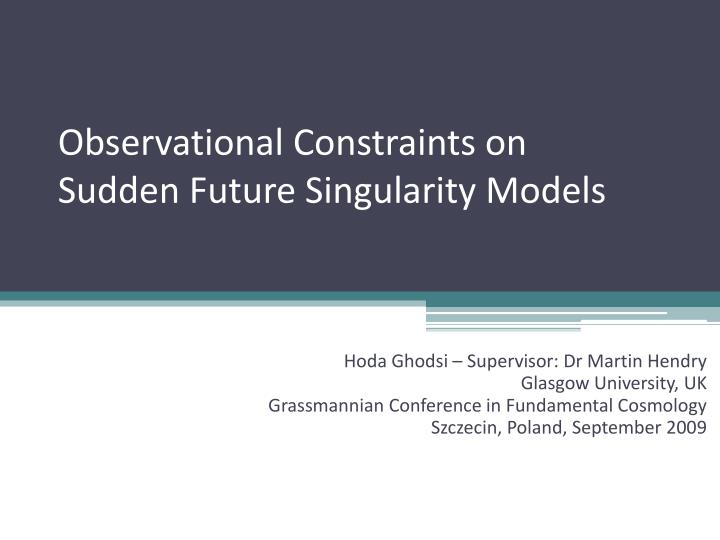 observational constraints on sudden future singularity models