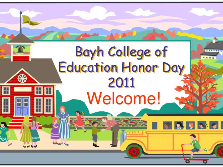 bayh college of education honor day 2011