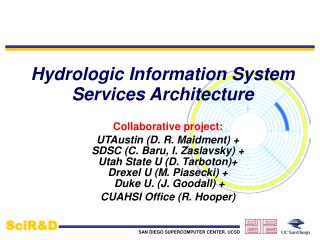 Hydrologic Information System Services Architecture