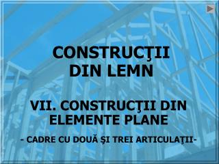 construc ii din lemn