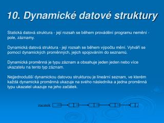 10 dynamick datov struktury