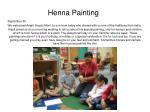 Henna Painting - slide 1
