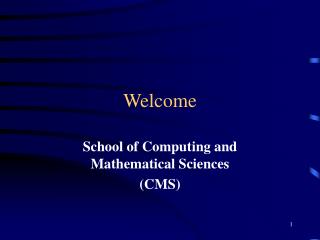 welcome