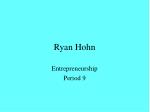 Ryan Hohn - slide 1