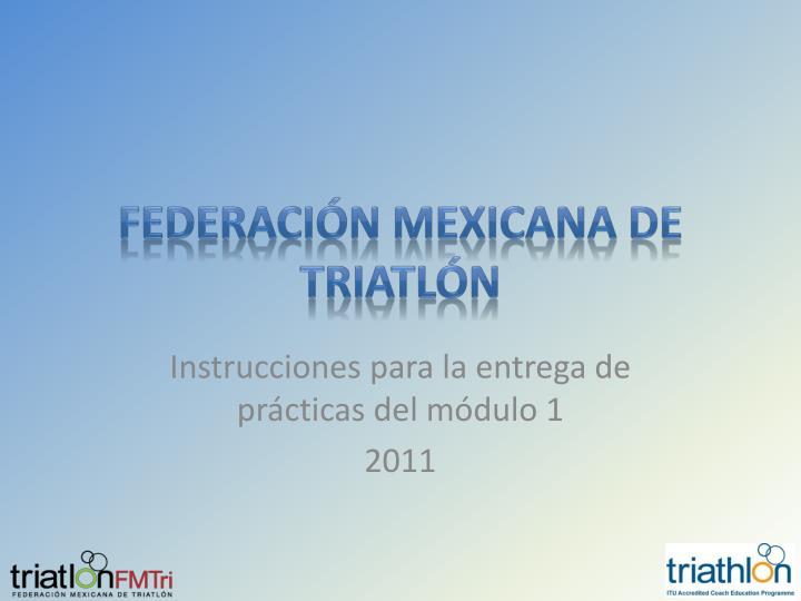 federaci n mexicana de triatl n