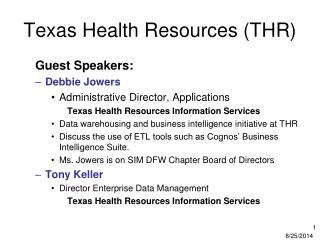Texas Health Resources (THR)