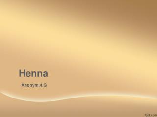 henna