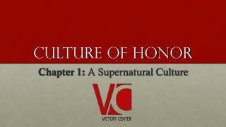 Culture Of Honor