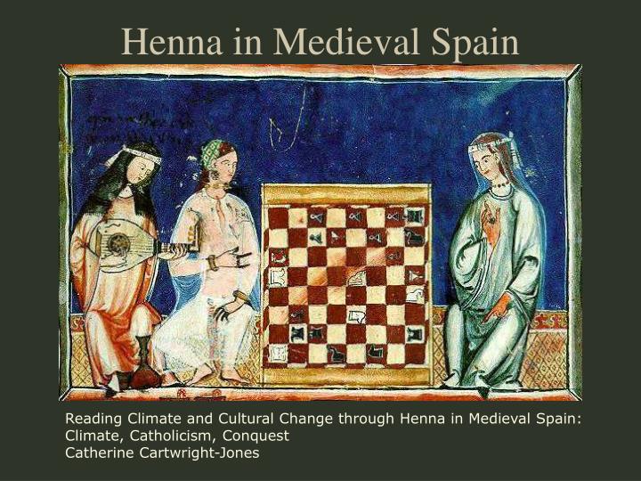 henna in medieval spain