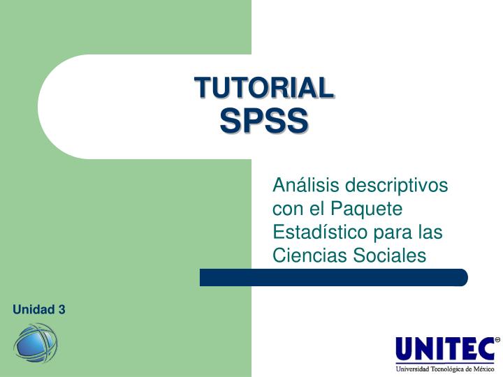 tutorial spss