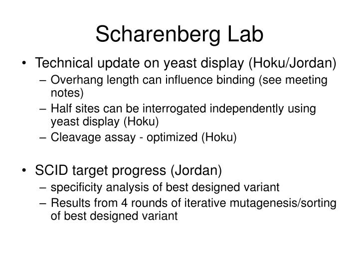 scharenberg lab
