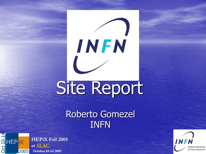 site report