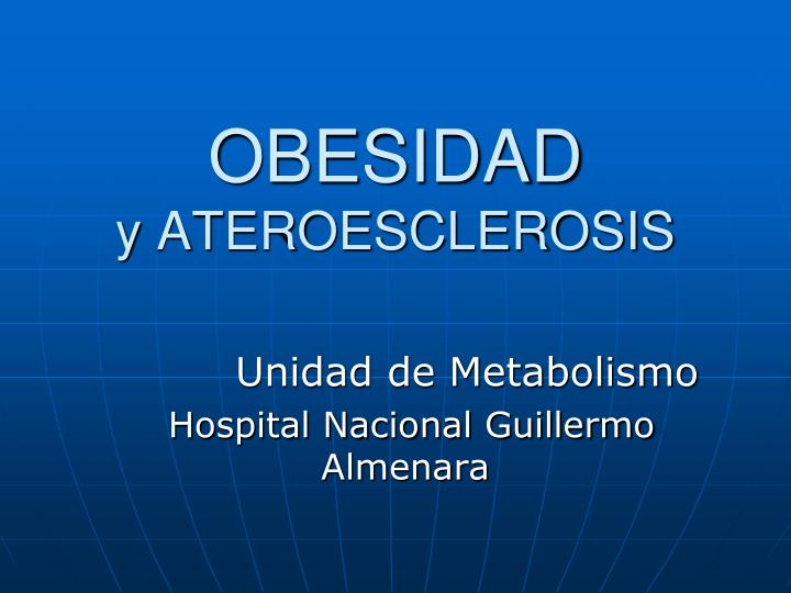 obesidad y ateroesclerosis