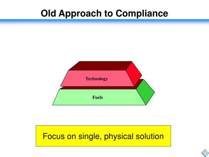 old approach to compliance