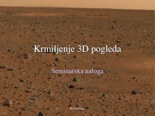 krmiljenje 3d pogleda