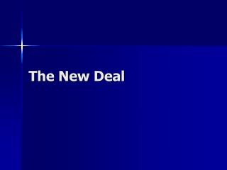 the new deal