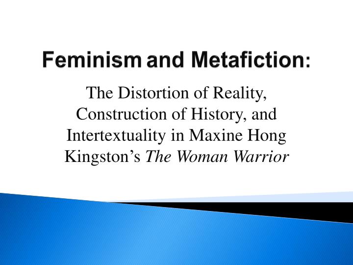 Ppt Feminism And Metafiction Powerpoint Presentation Free Download