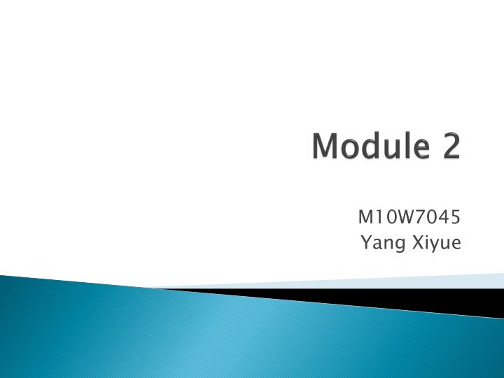 module 2