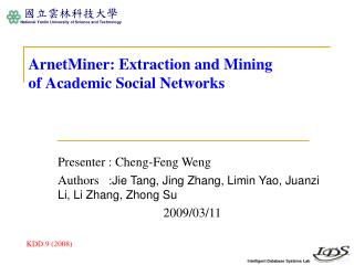 ArnetMiner: Extraction and Mining of Academic Social Networks
