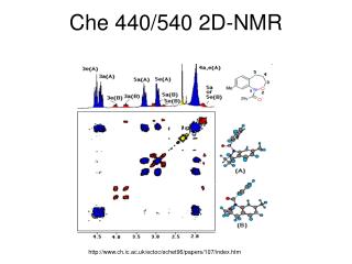Che 440/540 2D-NMR