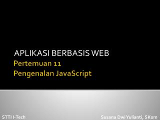 aplikasi berbasis web