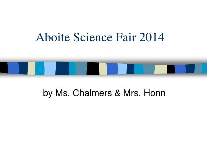 aboite science fair 2014